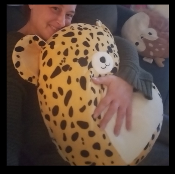 🌟LARGE 16”🌟 Lucy-May Rainbow Tie-Dye Llama Pegacorn Squishmallow - Picture 7 of 7